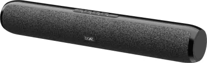 boAt Aavante Bar 590 with 25W RMS, Dual Passive Radiatior & 7 Hours Playback 25W Bluetooth Soundbar (Pebble Black, 2.0 Channel)