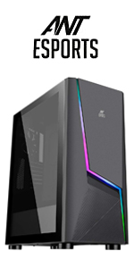 Ant-Esports-ICE-120AG-Mid-Tower-Computer-CaseGaming-Cabinet-Support-ATX-Micro-AT