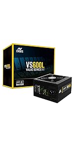 Ant-Esports-VS400L-NonModular-High-Efficiency-Gaming-Power-SupplyPSU-with-Contin