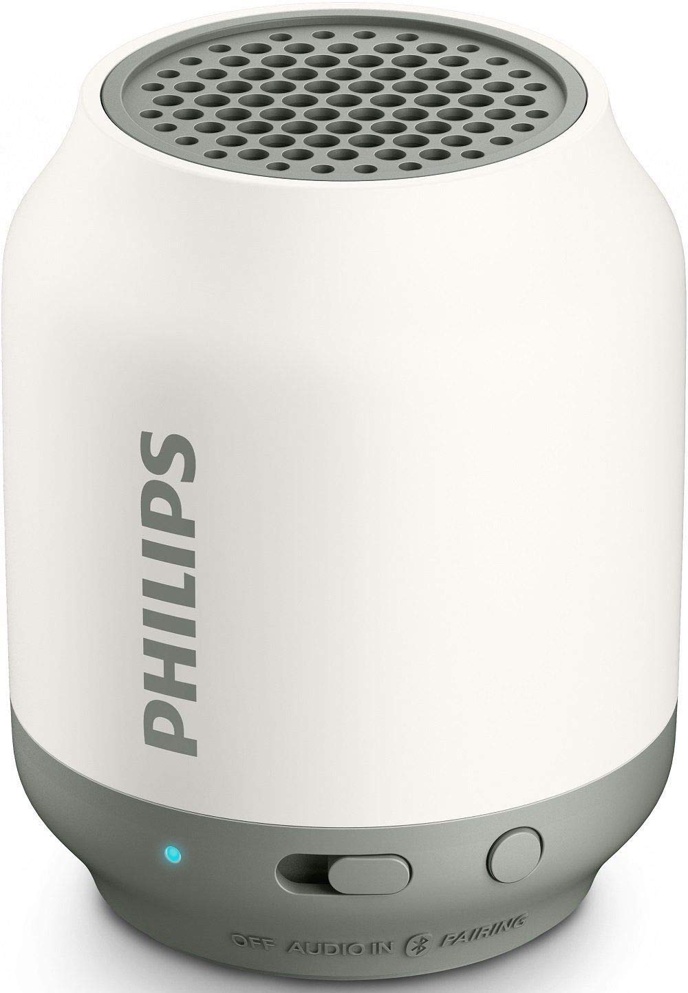 Philips BT50W/00 Portable Wireless Bluetooth Speaker, white