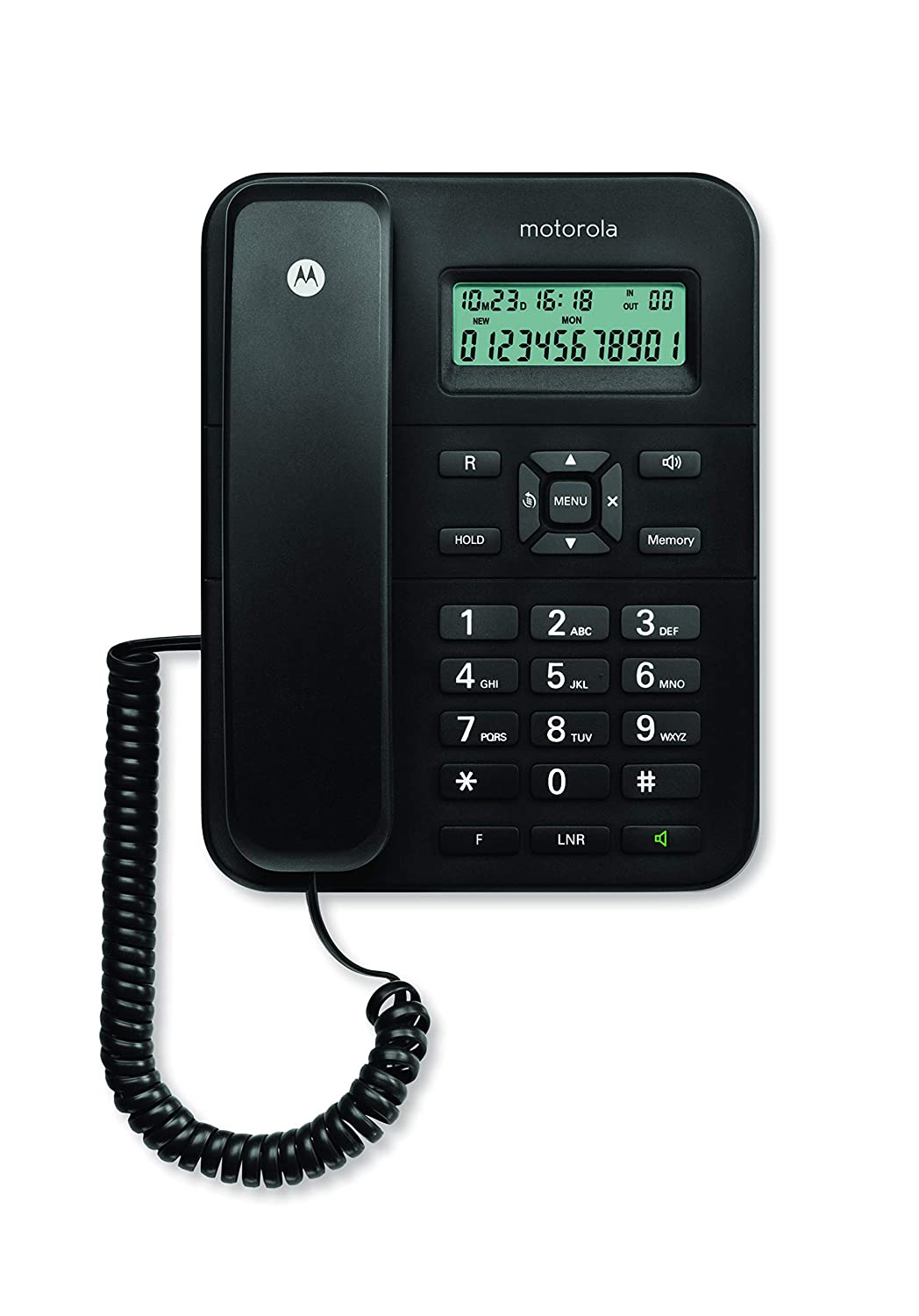 Motorola Corded Telephone CT 202 I Black