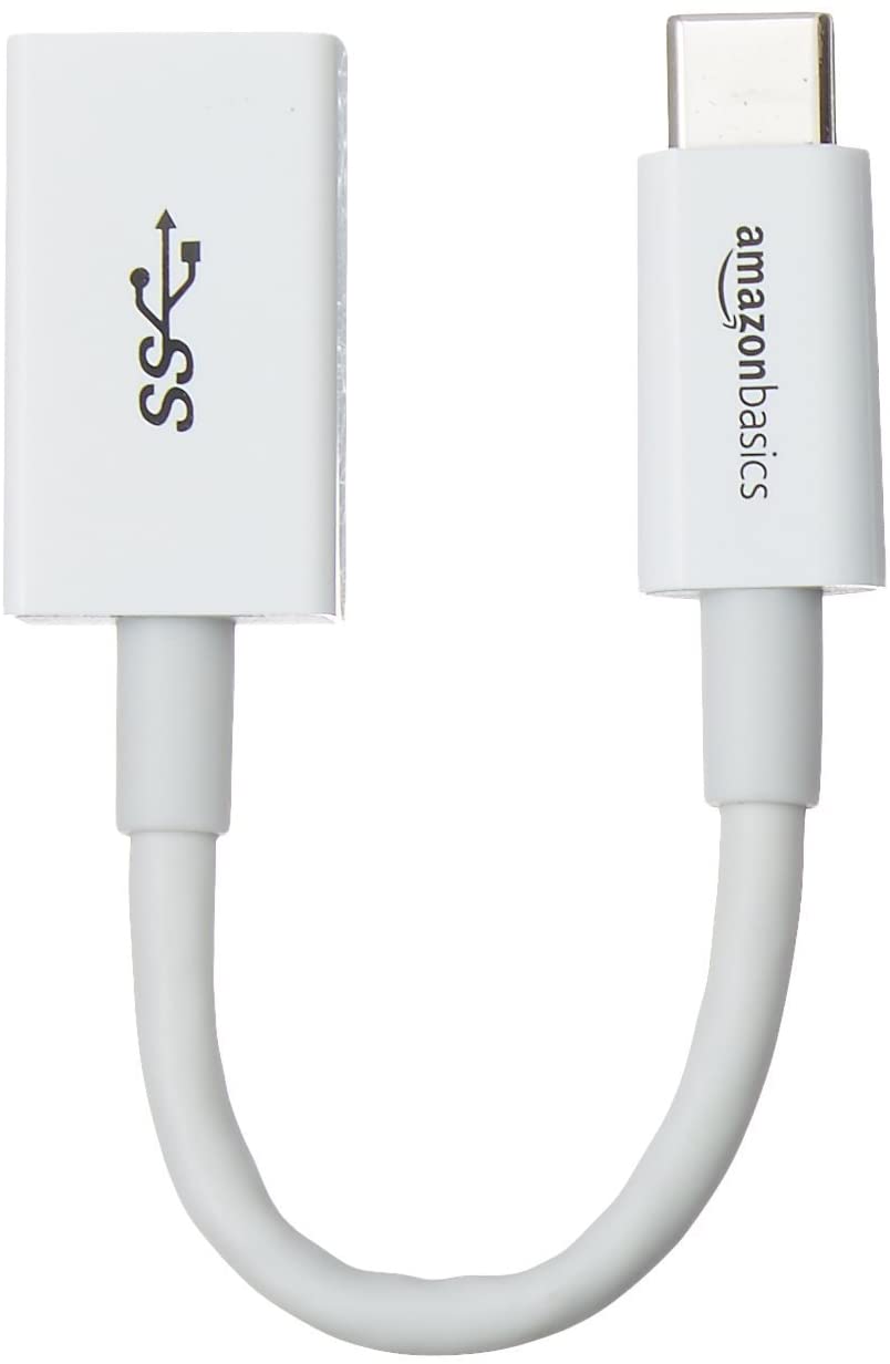 L6LUC022-CS-R USB Type-C to USB 3.1 Gen1 Female Adapter - White-