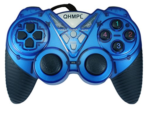 Quantum QHM7487 PC Game Pad Controller (Joystick) with Turbo Function