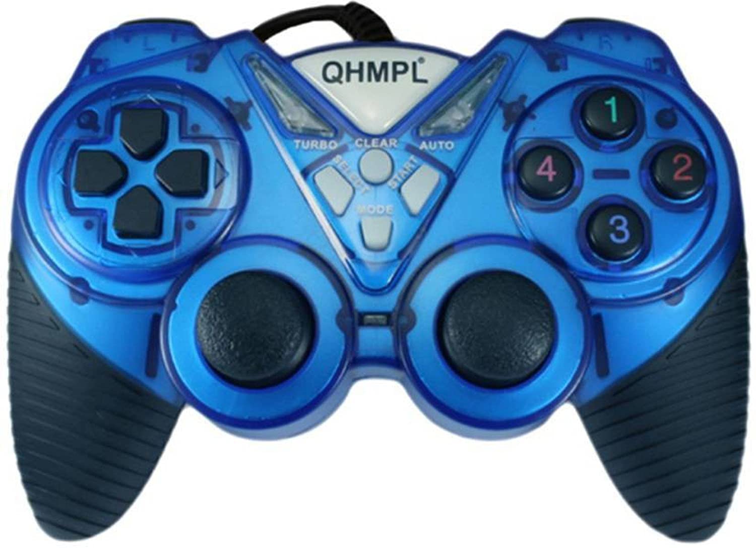 Quantum QHM7487 PC Game Pad Controller (Joystick) with Turbo Function