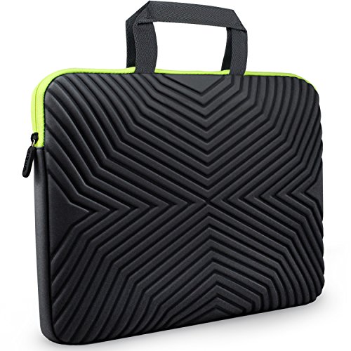 Tizum Laptop Bag Sleeve Case Cover for 15/15.6-Inch Laptop (Black) 