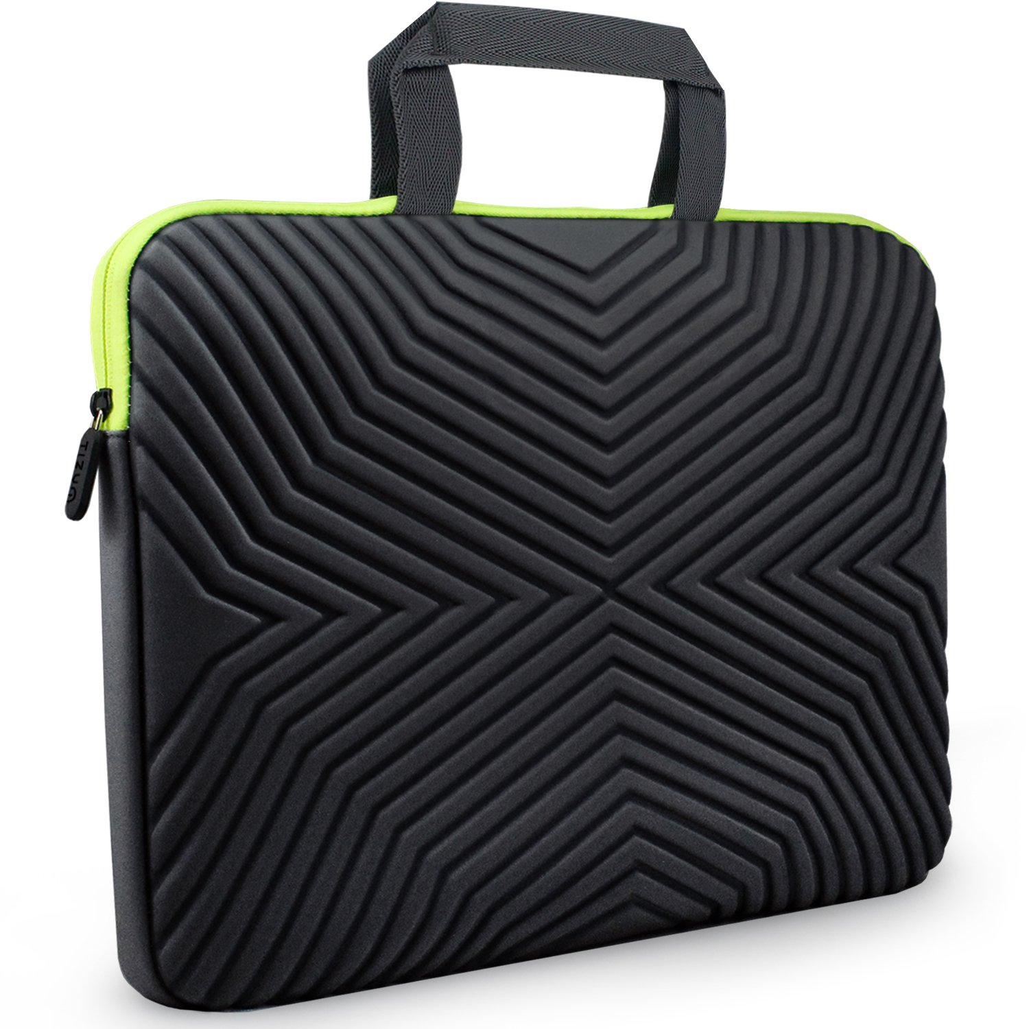 Tizum Laptop Bag Sleeve Case Cover for 15/15.6-Inch Laptop (Black) 