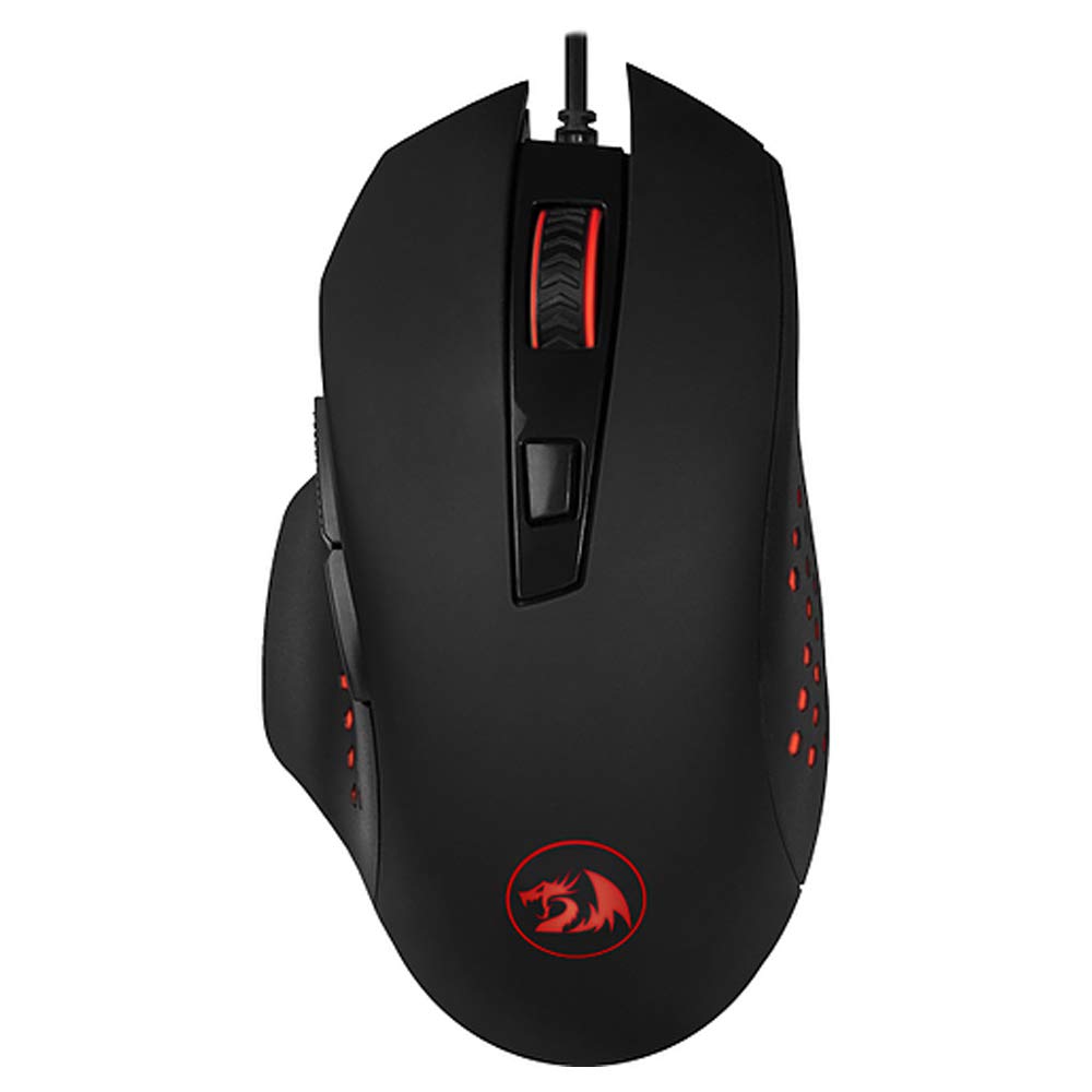 Redragon Gainer M610 Wired USB Gaming Mouse 3200 DPI/LED Lighting for Windows/Mac PC (Black)