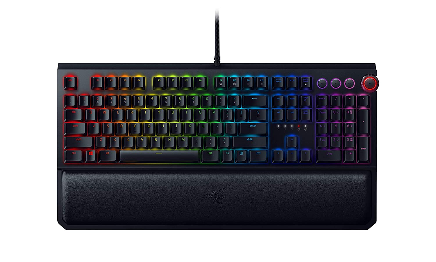 Razer BlackWidow Elite: Esports Gaming Keyboard - Multi-Function Digital Dial with Dedicated Media Controls  