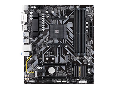 Gigabyte B450M DS3H (AMD Ryzen AM4/M.2/HMDI/DVI/USB 3.1/DDR4/Micro ATX/Motherboard)