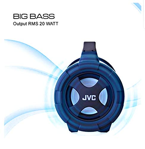 JVC XS-N218BC 20 W Bluetooth Party Speaker (Multicolor, 2.1 Channel