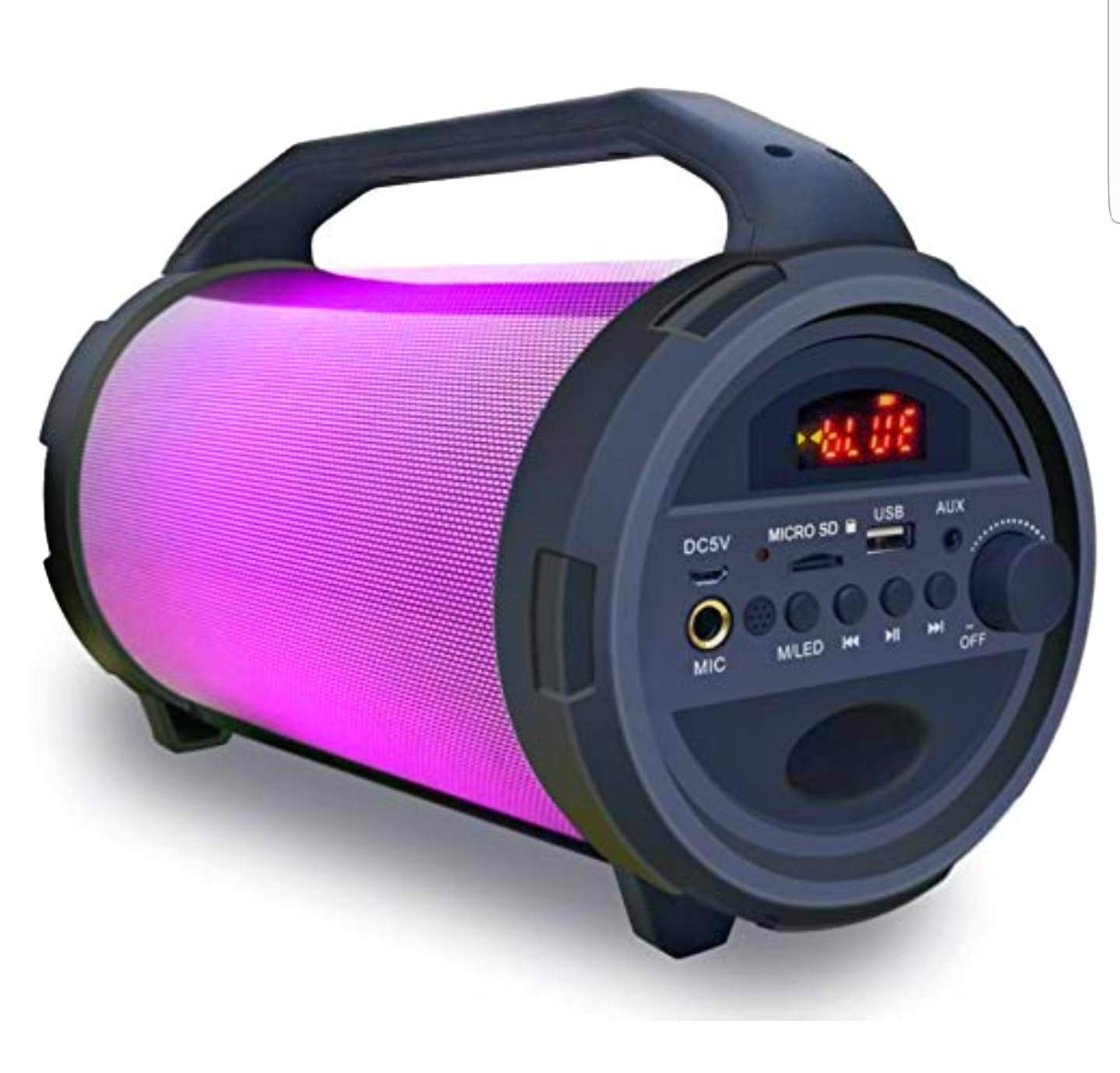 JVC XS-N218BC 20 W Bluetooth Party Speaker (Multicolor, 2.1 Channel