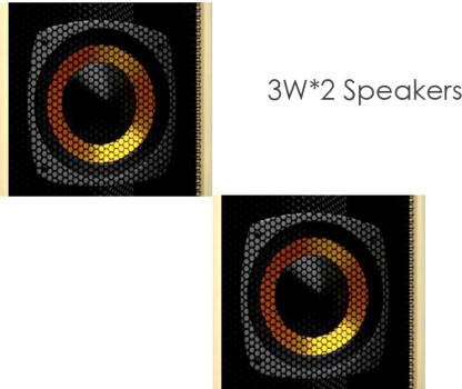 Quantum QHM-LP02 Wave QHMPL 6 W Laptop/Desktop Speaker (Multicolour, 2.0 Channel)