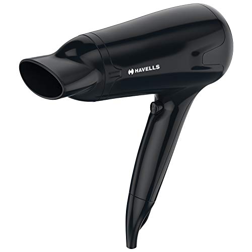 Havells HD3162 Mens Hair Dryer with Thin Concentrator - 1565 W Black