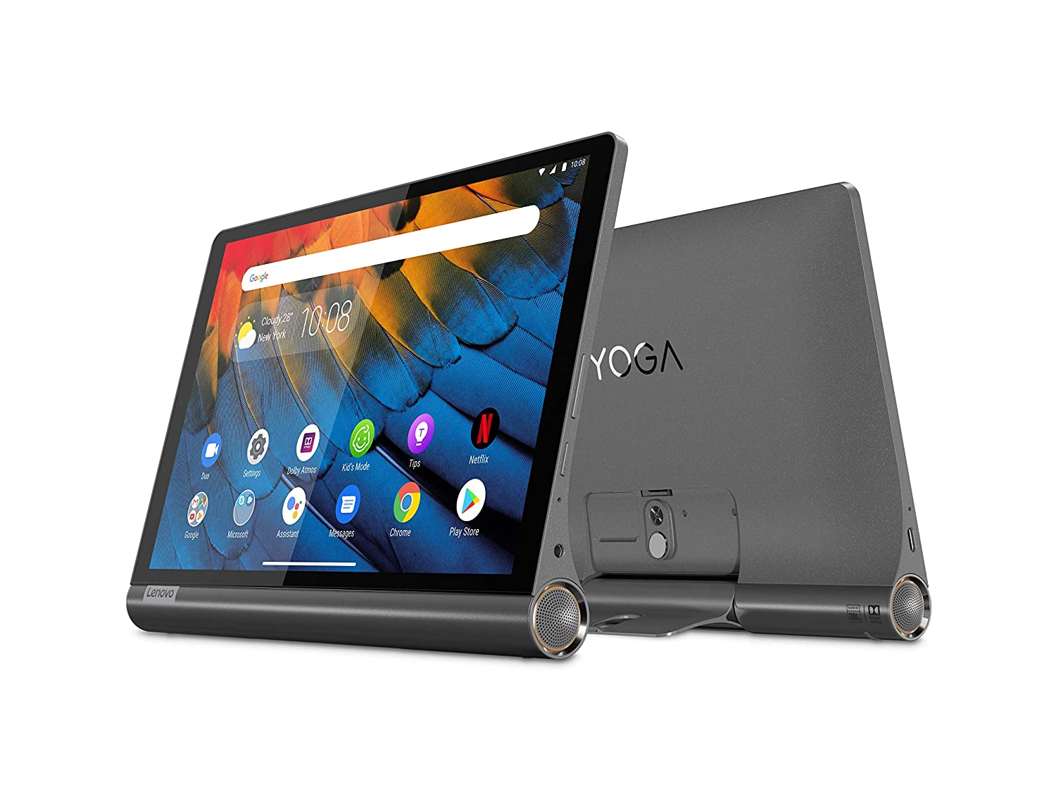 Lenovo Yoga Smart Tablet with The Google Assistant 25.65 cm (10.1 inch, 4GB, 64GB, WiFi + 4G LTE), Iron Grey