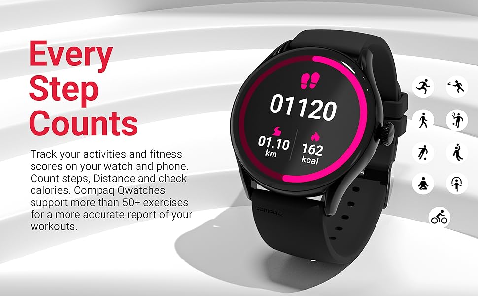Compaq-Q-Watch-Balance-Series-with-169-HD-Display-Instant-Messaging-Notification