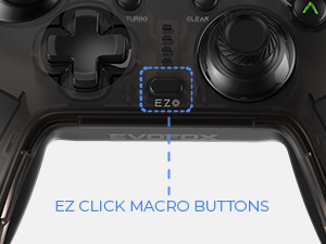 EvoFox-Elite-X-Wired-Gamepad-for-PC-with-2-Programmable-Macro-Back-Buttons-Adjus