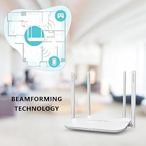 Gigabit-Router-AC1200-Dual-Band-Router-MU-MIMO-Technology-1200Mbps-5G24G-Beamfor