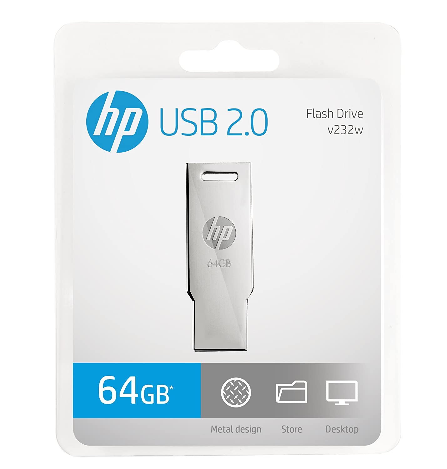 HP V232w 64GB Pen Drive Silver