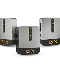 IZI-X-Dual-Channel-Wireless-Microphone-360-Omnidirectional-120M-Range-16Hr-Playb