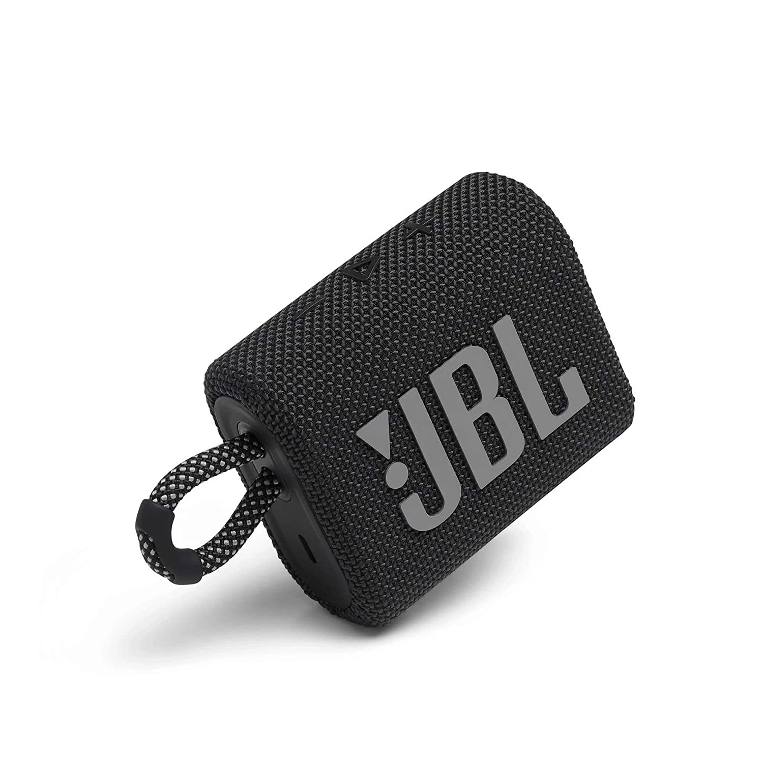 JBL Go 3, Wireless Ultra Portable Bluetooth Speaker, JBL Pro Sound, Vibrant Colors, Waterproof, Type C (Without Mic, Black)