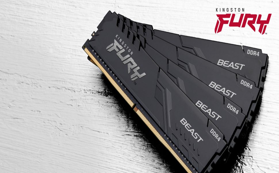 Kingston-Fury-16GB-3200MHz-DDR4-CL16-DIMM-1Gx8-Fury-Beast-Black-KF432C16BB116-KF