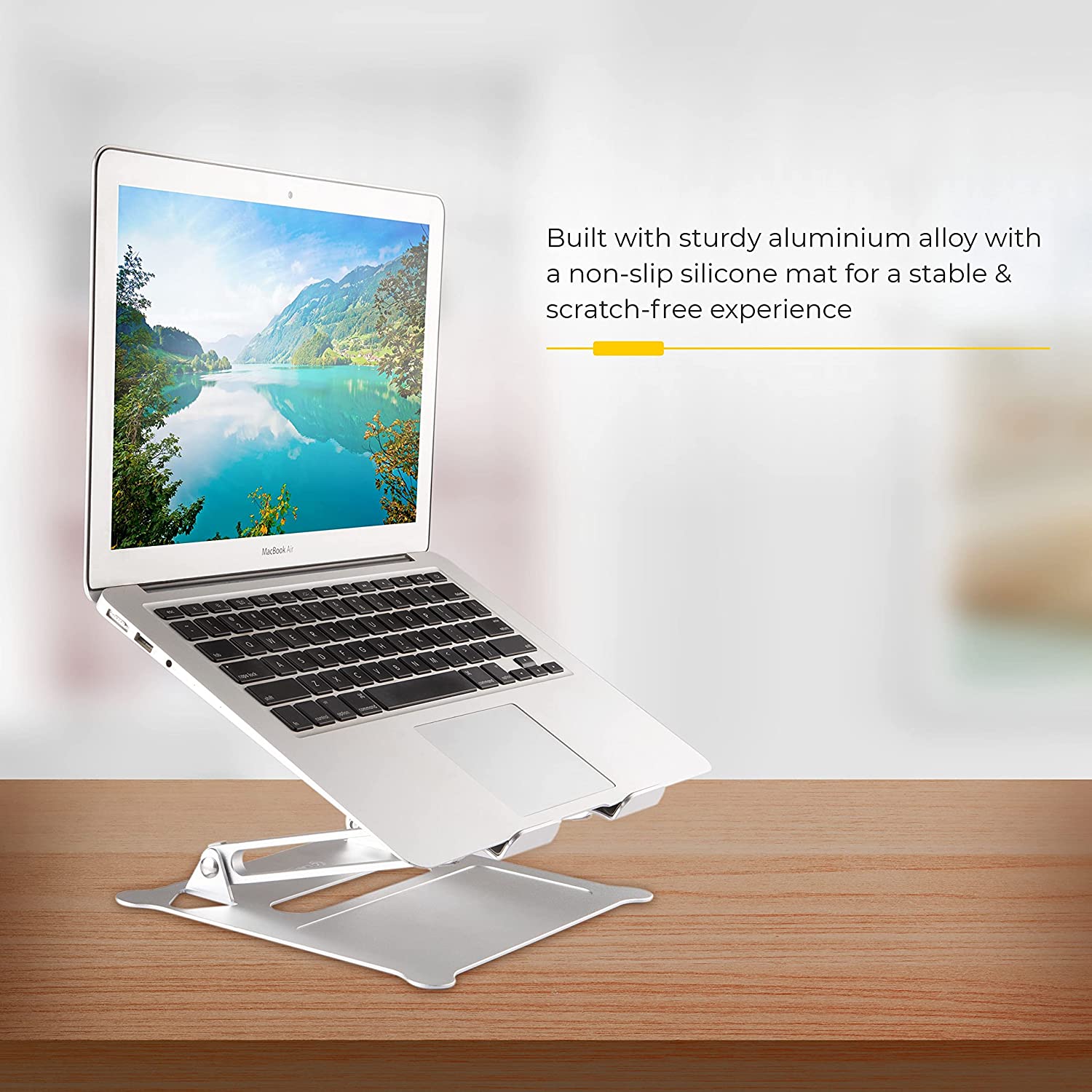 LAPERGO - Aluminum Multi Level Stand upto 17" Laptop