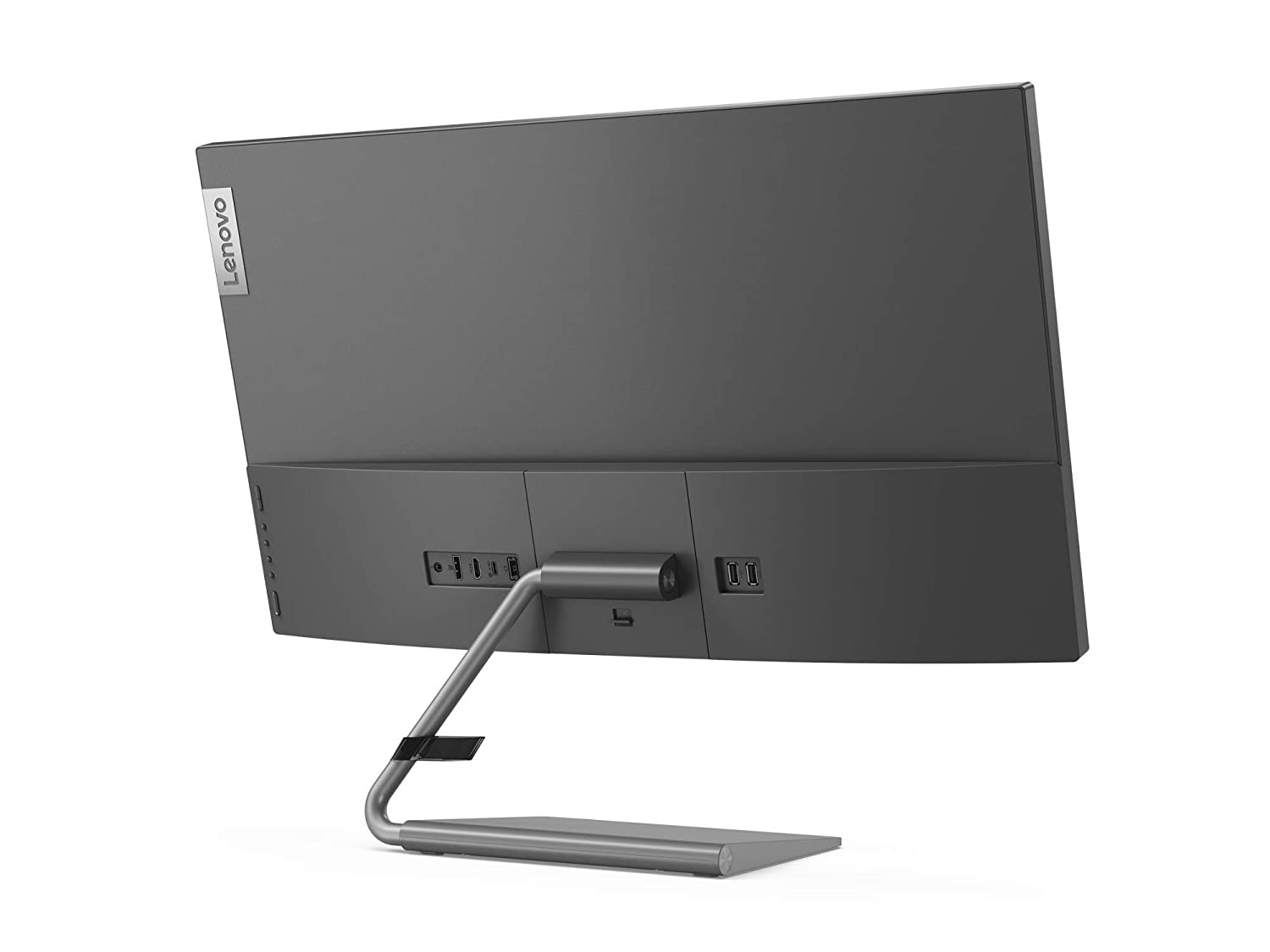 Lenovo Q-Series - Q27H-10, 27 Inch (68.6Cm) 2560 X 1440 Pixels 2K Qhd IPS Ultraslim Monitor Grey