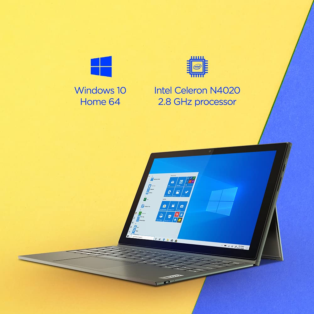 Lenovo Tab Ideapad Duet 3 26.16 cm (10.3 inch, 4 GB, 128 GB, Wi-Fi) with Bluetooth Keyboard and Digital Pen