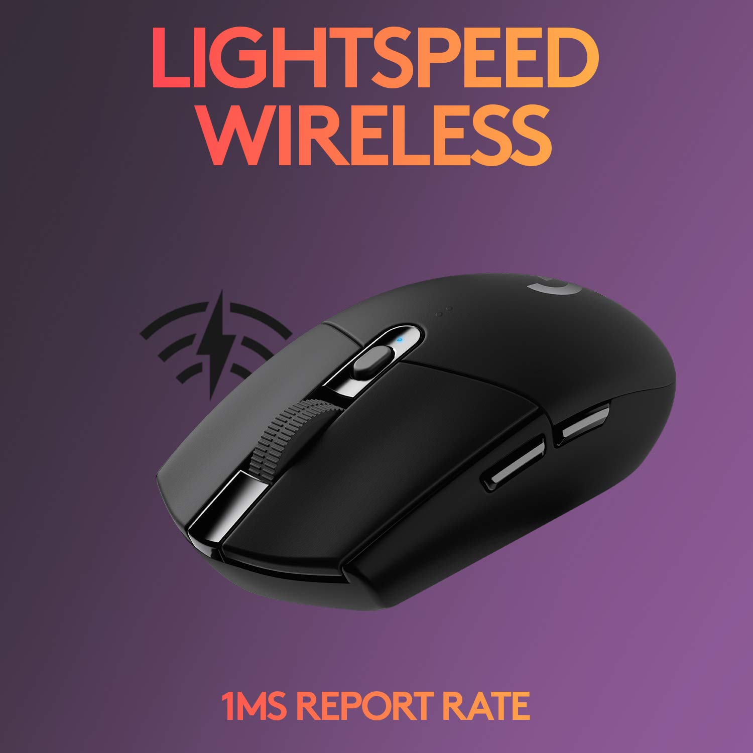 Logitech G304 Lightspeed Wireless Gaming Mouse, Hero Sensor