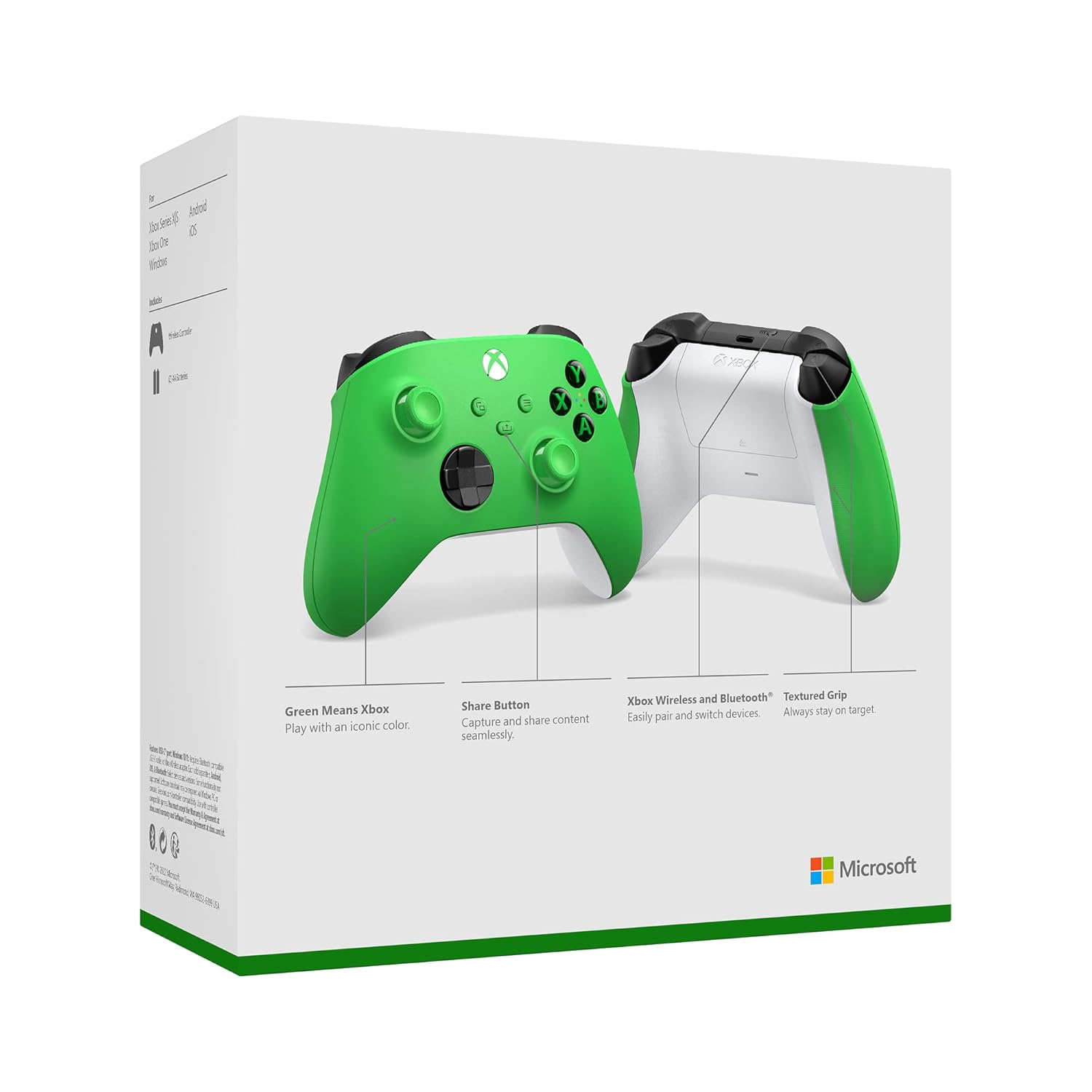 Microsoft Xbox Wireless Controller – Velocity Green