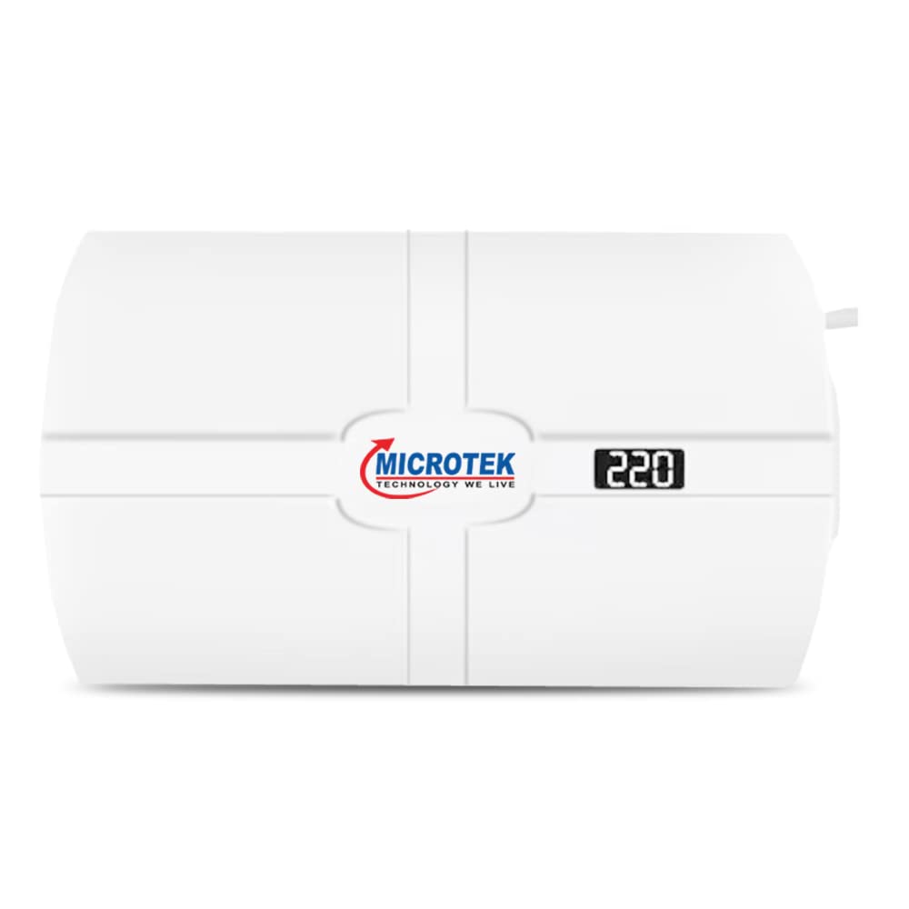 Microtek Smart EM Series for Up to 1.5 Ton AC Voltage Stabilizer with Digital Display Working Power 160V-285V (EM 4160+)