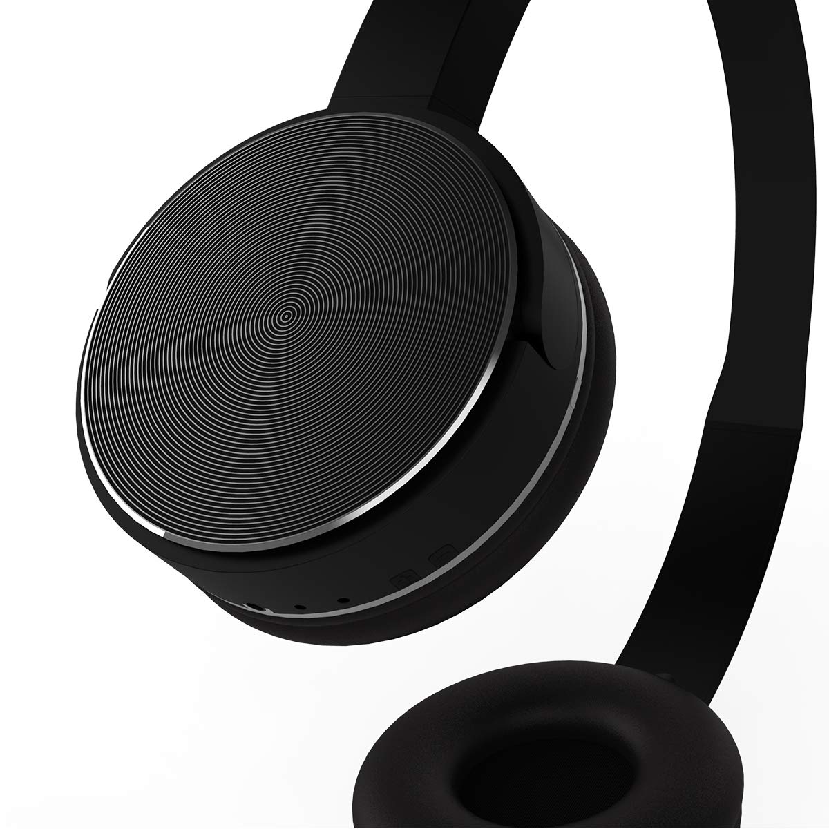 Molife Groove Plus Bluetooth 5.0 Wireless Headphone with HD Stereo Sound and Mic (Black)