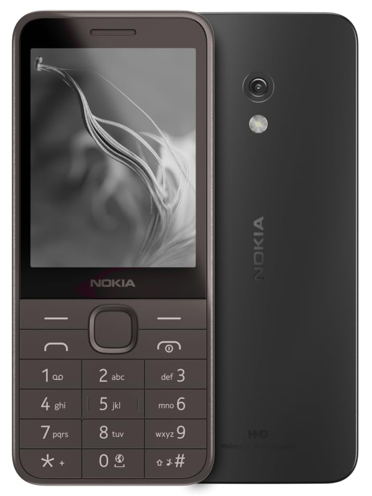 Nokia 235 4G | All-New Keypad Phone with Dual SIM, Scan & Pay UPI, Rear Camera, Wireless FM Radio, MP3 Player, Bluetooth & USB Type C | Black