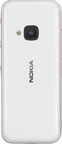 Nokia 5310 Dual SIM Feature Phone with MP3 Player, Wireless FM Radio and Rear Camera (White/Red)