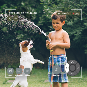 PHILIPS-Outdoor-Weatherproof-WiFi-CCTV-Camera-for-Home-Pan-Tilt-Zoom-Color-Night