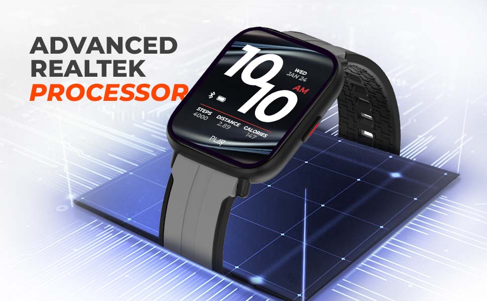 PLAYFIT-XLPRO_BlackRed-IPS-Display-IP67-Dust-Sweat-Water-resistant-Full-Metal-Di