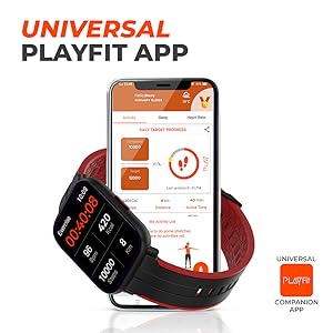 PLAYFIT-XLPRO_BlackRed-IPS-Display-IP67-Dust-Sweat-Water-resistant-Full-Metal-Di