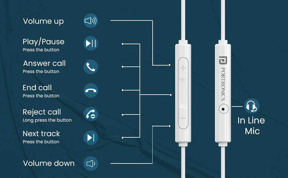 Portronics-Conch-Theta-C-in-Ear-Type-C-Wired-Earphones-with-in-Line-HD-Mic-Power