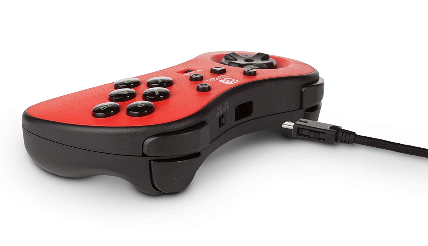 PowerA FUSION Wired FightPad Gaming Controller for Nintendo Switch, Red (Officially Licensed)