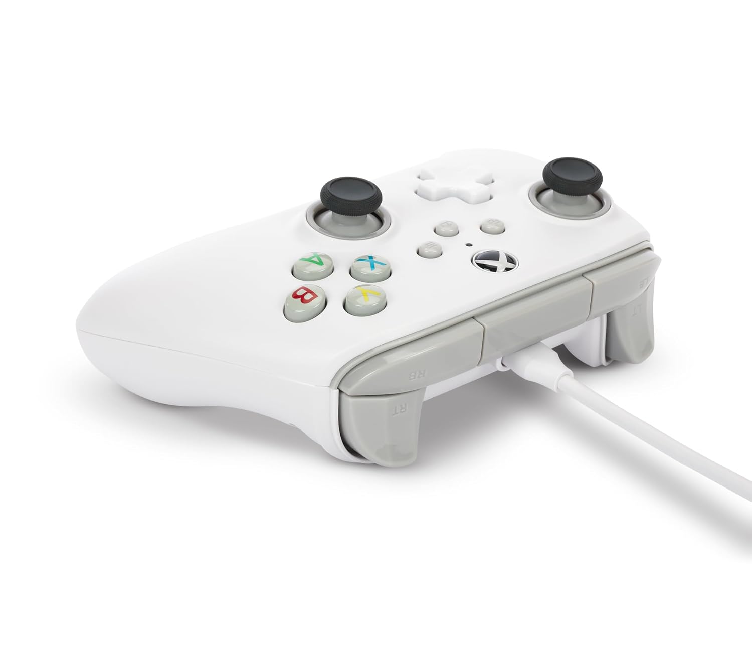 PowerA Wired Gaming Controller for Xbox Series X/S, Xbox One, PC, Windows 10/11, White (Officially Licensed)