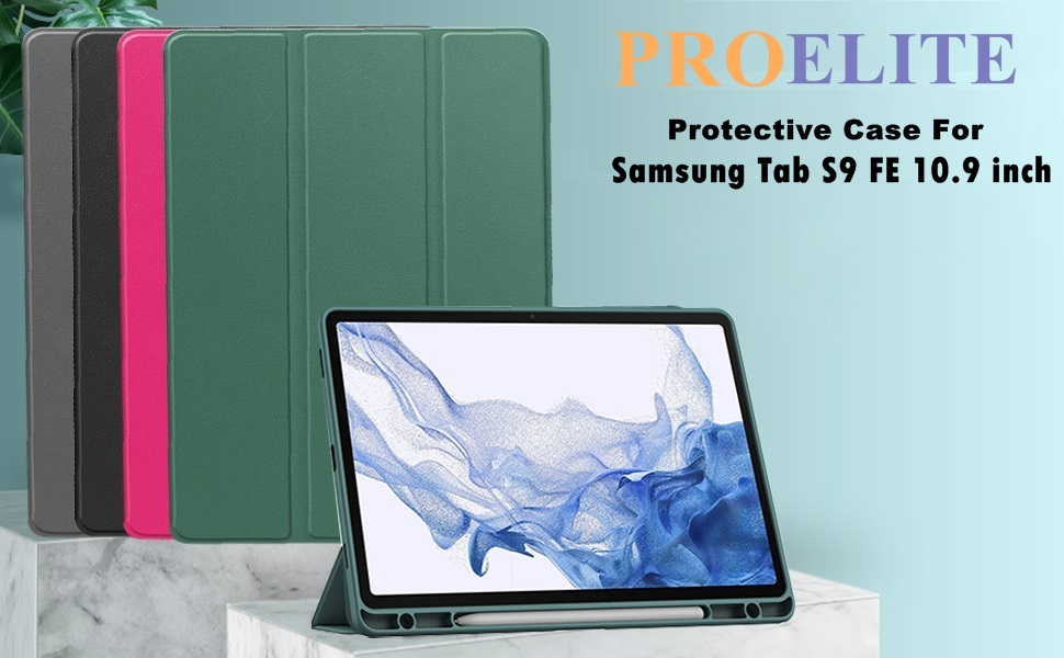 ProElite-Cover-for-Samsung-Galaxy-Tab-S9-FES10-FE-109-inch-Cover-Soft-Flexible-F