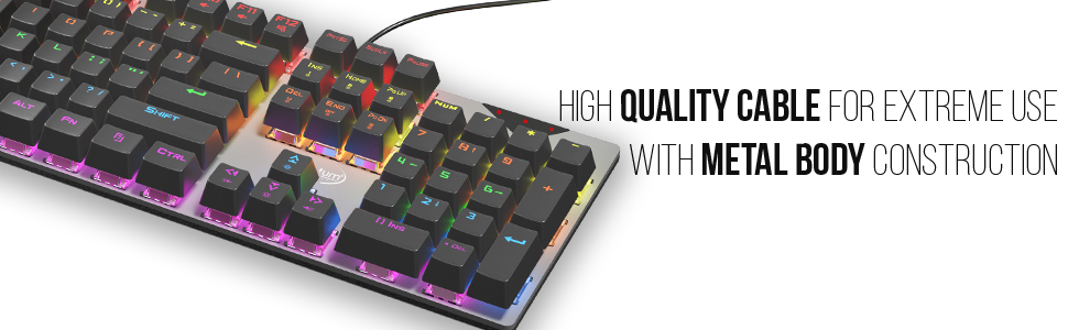 Quantum-Rapid-Strike-Mechanical-Wired-Gaming-Keyboard-with-Dedicated-Multimedia-