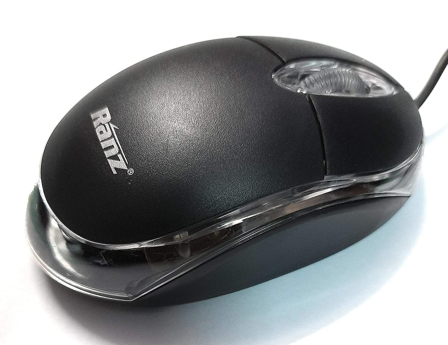 Ranz X1000 Wired Mouse (Black/Grey)