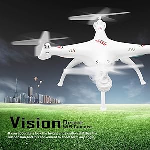 Real-GamesTM-Vision-Kids-Quad-Copter-Remote-Control-Drone-for-Boys-and-Girls-Whi