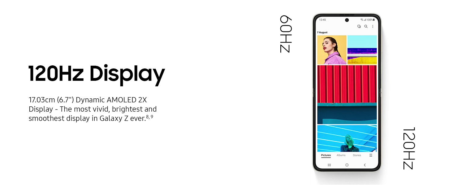 Samsung-Galaxy-Z-Flip3-5G-Cream-8GB-RAM-128GB-Storage-with-No-Cost-EMIAdditional
