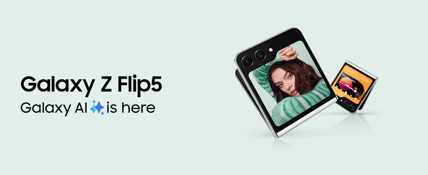 Samsung-Galaxy-Z-Flip5-5G-AI-Smartphone-Mint-8GB-RAM-256GB-Storage-SM-F731B