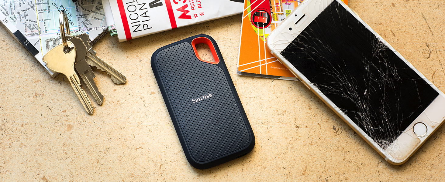 SanDisk-1TB-Extreme-Portable-SSD-1050MBs-R-1000MBs-WUpto-2-Meter-Drop-Protection