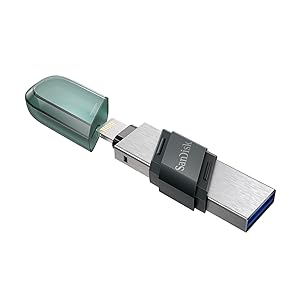 SanDisk-iXpand-USB-30-Flash-Drive-Flip-128GB-for-iOS-and-Windows-Metalic-SDIX90N