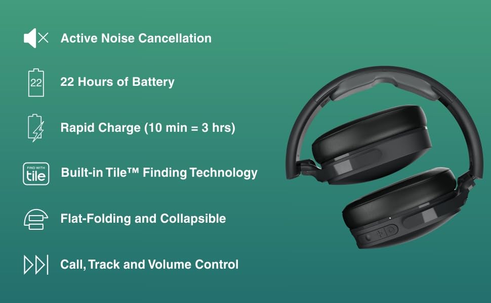 Skullcandy-Hesh-ANC-Bluetooth-Wireless-Over-Ear-Headphones-with-Mic-Black-S6HHW-