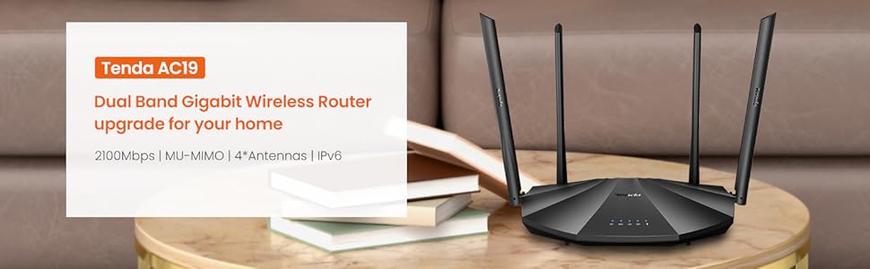 Tenda-AC19-AC2100-Wi-Fi-Router-Dual-Band-Gigabit-Speed-Up-to-2100-Mbpsa-USB-20-P